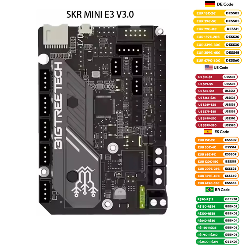 Direct Drive Extruder - BIGTREETECH SKR MINI E3 V3.0 3D