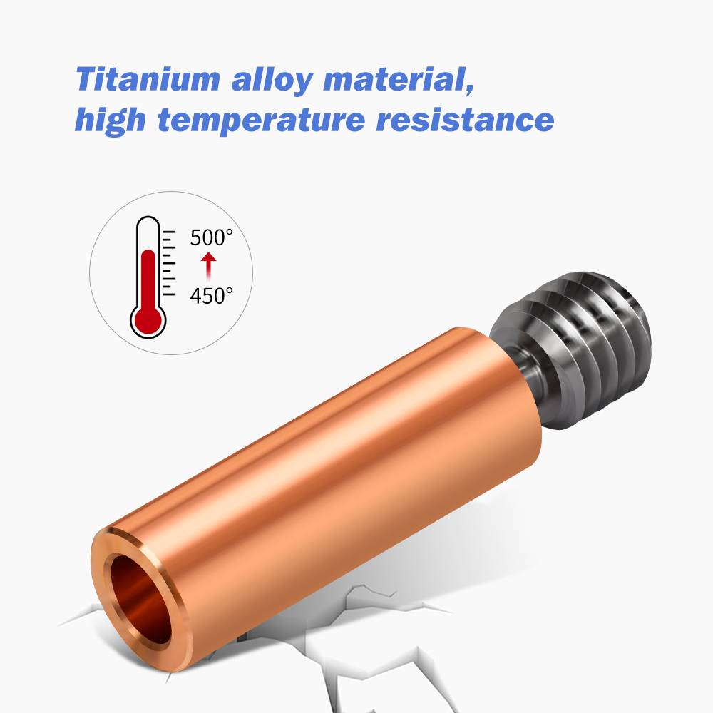 Bimetal CR10 Heatbreak Titaniu - Btt Skr Mini ulasan dan harga