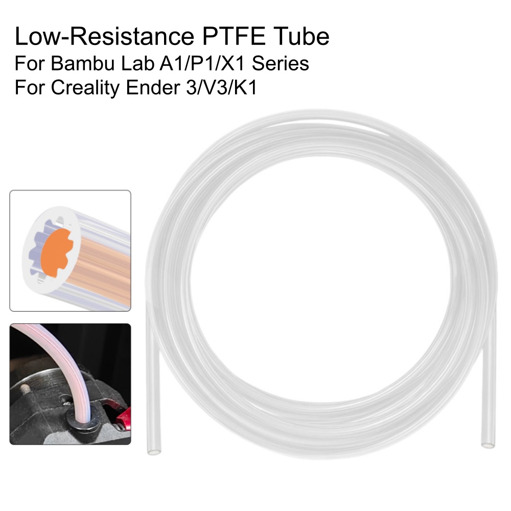 Star-Shape PTFE Tube Filament  - Bowden Tube ulasan dan harga