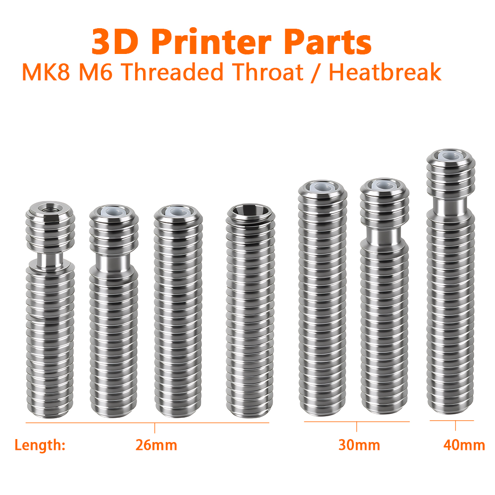 M6 Throat 26 mm 30 mm 40 mm Le - Direct Drive Extruder ulasan dan harga