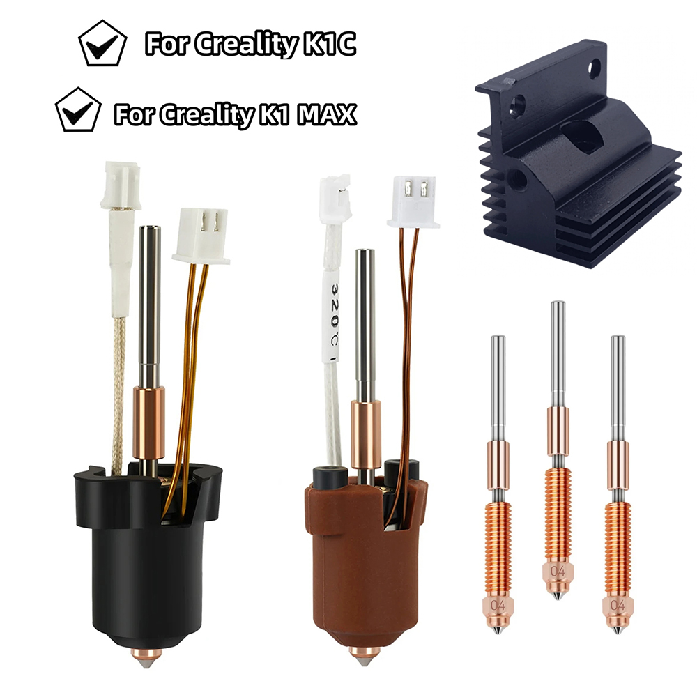 Hotend For Creality K1C K1 MAX - High Flow Ceramic Hotend ulasan dan harga