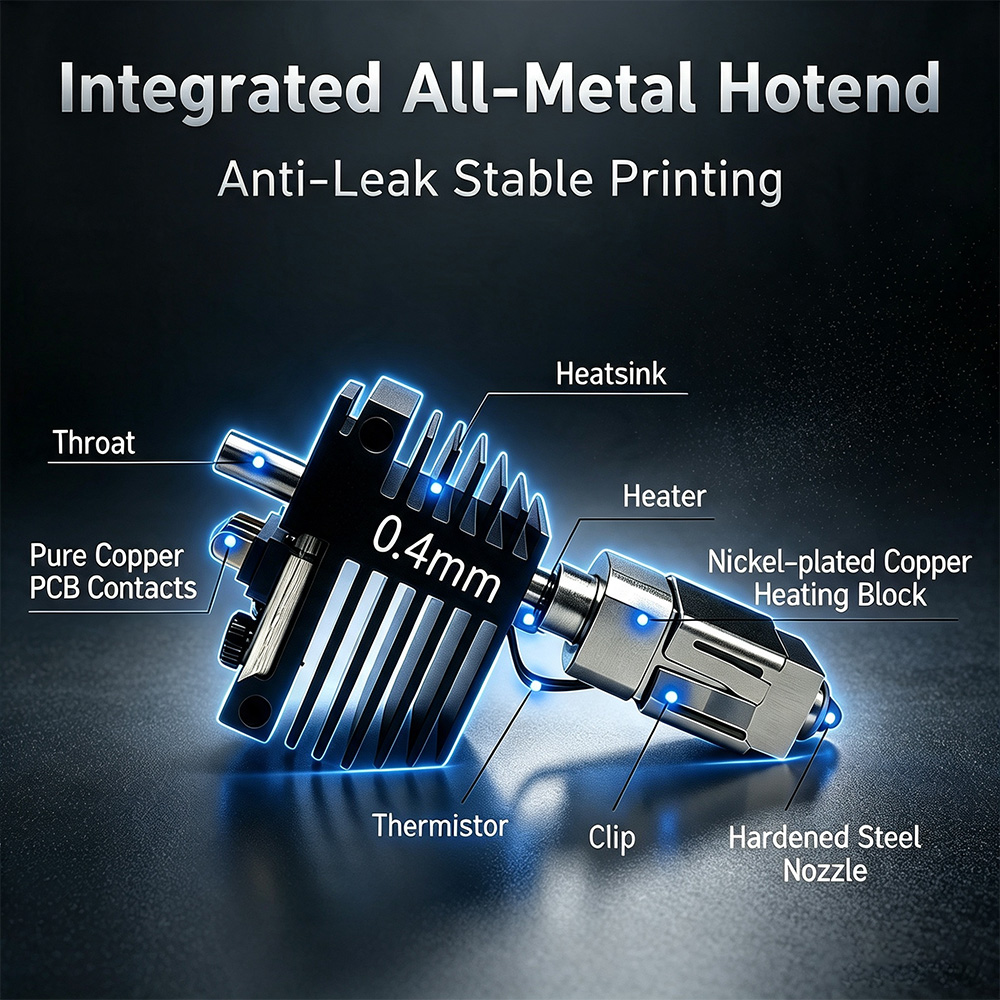 C5 Series Hotend For Flashforg - Printer Nozzle ulasan dan harga
