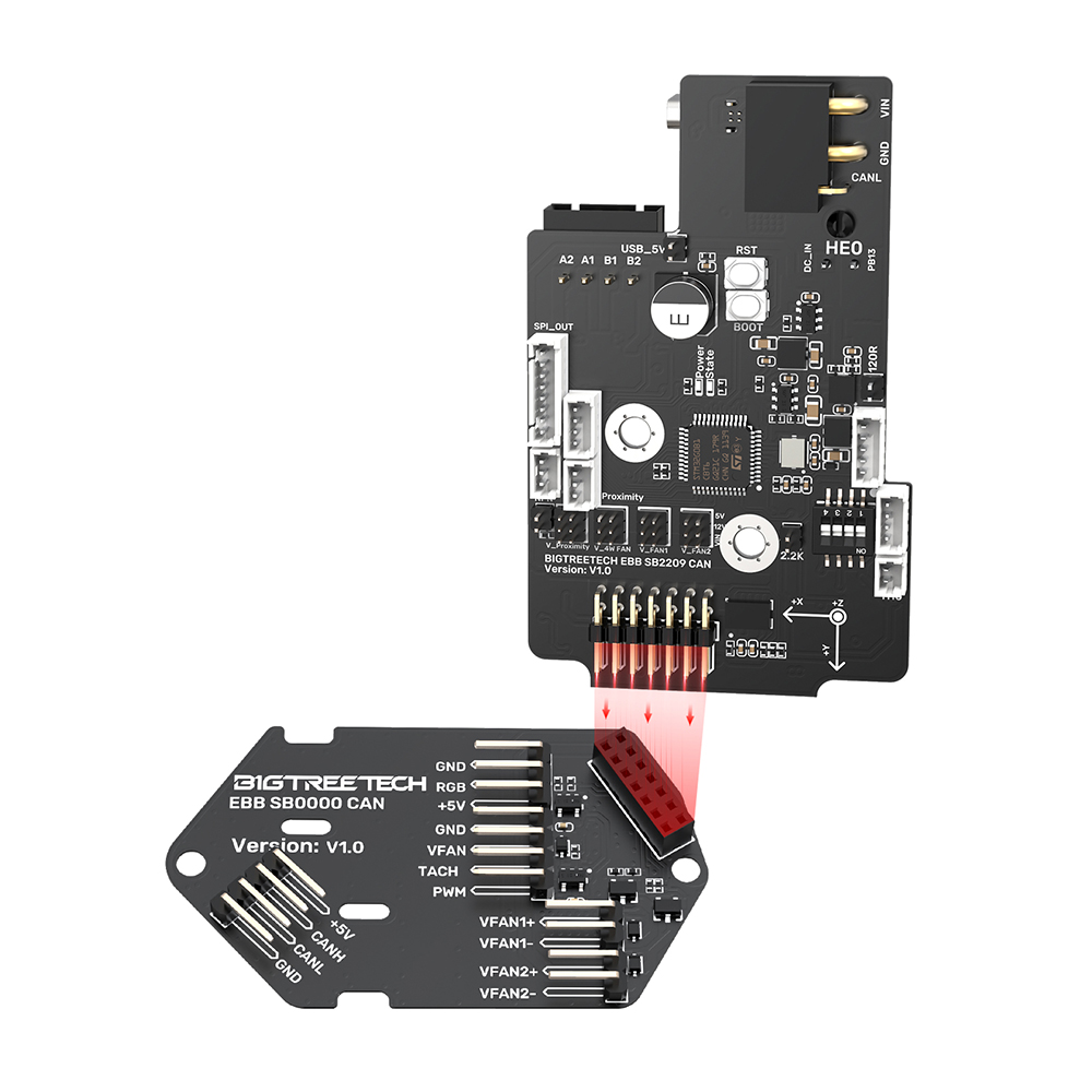 BIGTREETECH EBB SB2209 CAN/USB - Btt Skr Mini ulasan dan harga