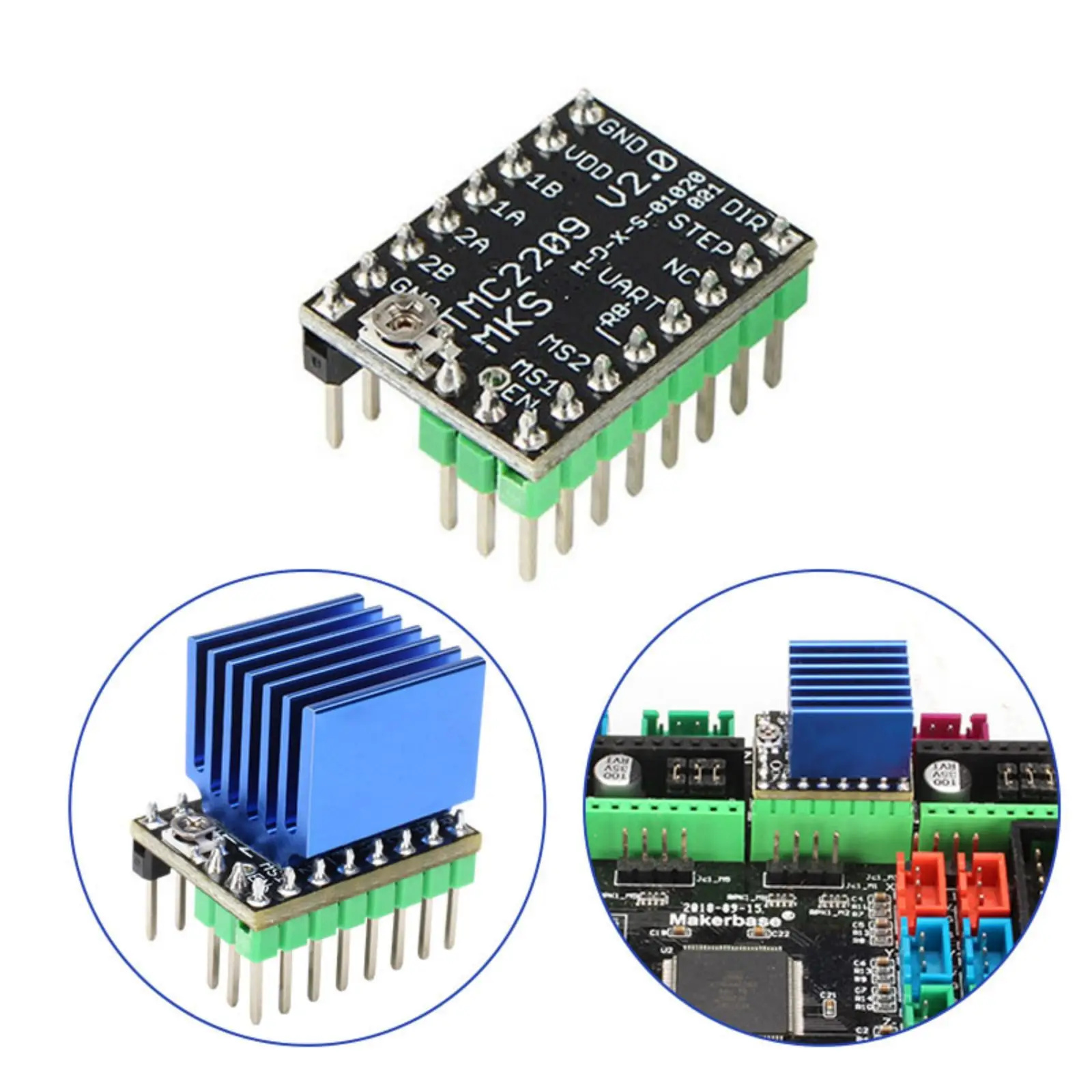 MKS TMC2209 Stepper Motor Driv - Mks Sgen ulasan dan harga